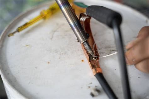 Soldering Machine that Connecting Electricity between the Wires and ...