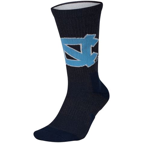 Jordan Brand North Carolina Tar Heels Navy Elite Crew Socks