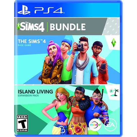 The SIMS 4 Bundle with Island Living Expansion Pack, Electronic Arts ...