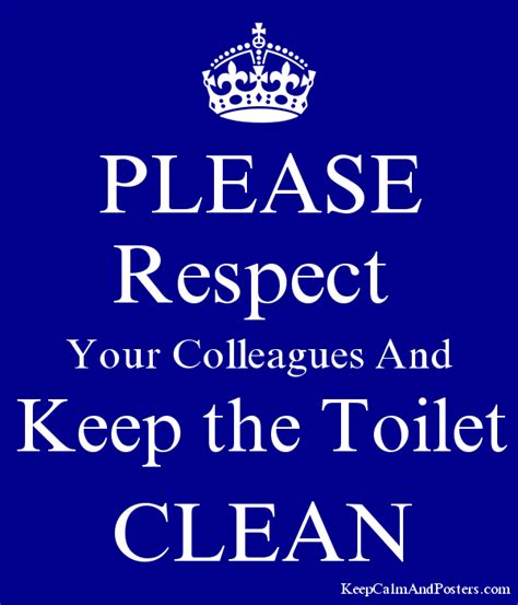 Clean Toilet Posters