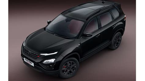 Tata Harrier and Safari Red Dark Edition unveiled with ADAS features ...