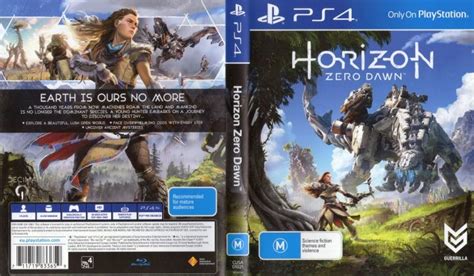 Horizon: Zero Dawn (2017) PAL PS4 Cover & Label | Horizon zero dawn ...