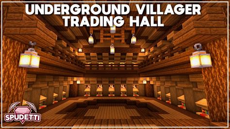 Villager Trading Hall Design Ideas - Design Talk