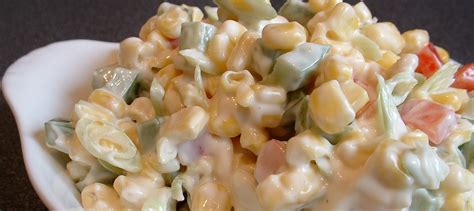 Sweetcorn salad recipe | Sweet corn salad | Salad recipes