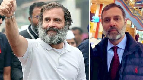 Rahul Gandhi gets new look for Cambridge lecture: Trimmed beard ...