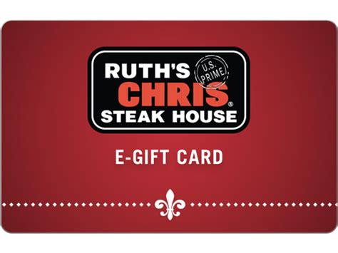 Ruth's Chris Steak House $150 Gift Card (Email Delivery) - Newegg.com