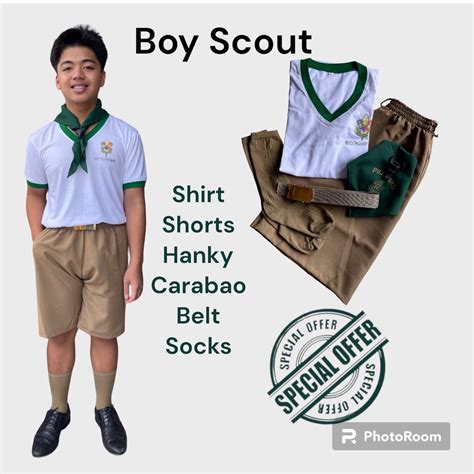 Scouting Uniform BSP Boy Scout Set ( 6 in 1) | Lazada PH