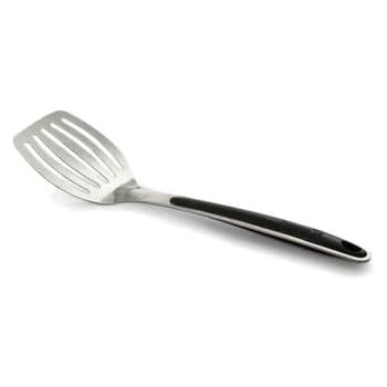 Amazon.com: Calphalon Stainless Slotted Spatula: Metal Spatula: Kitchen ...