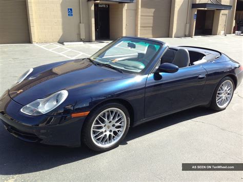 1999 Porsche 911 Carrera Convertible 2 - Door 3. 4l