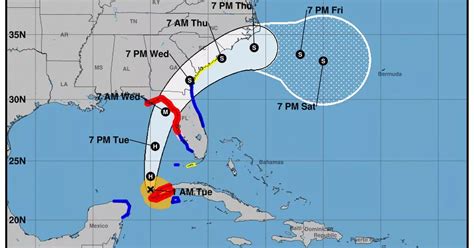 Hurricane Idalia tracker: New maps show major storm's path as it's set ...