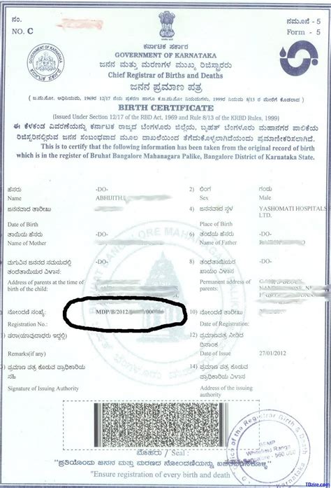 Understanding The Identification Number On Birth Certificates