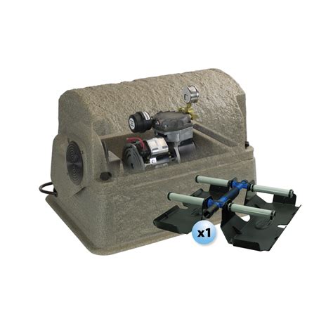 Pond Aeration system for large and small ponds, shallow ponds and deep ...