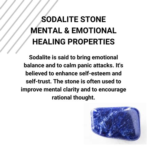 Sodalite Meaning: Gemstone Healing Properties, Uses, Crystals and More ...