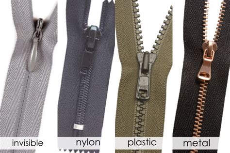 The Ultimate Guide to Different Types of Zippers - Sew Some Stuff