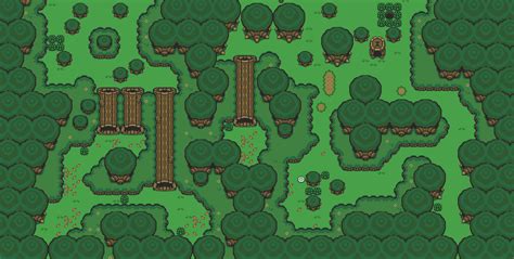 Tingle’s Maps: The Lost Woods (A Link to the Past) - Zelda Universe