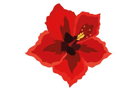 Puerto Rico State Flower - Thespesia Grandiflora SVG Cut file by ...