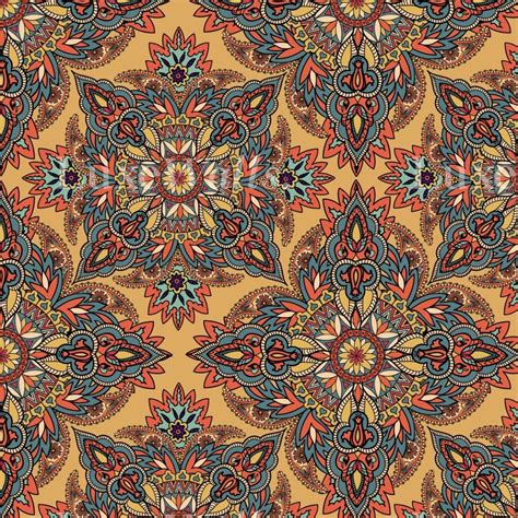 Boho Pattern Wallpaper | Luxe Walls - Removable Wallpapers