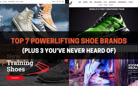 Top 7 Powerlifting Shoe Brands (Plus 3 You’ve Never Heard Of ...