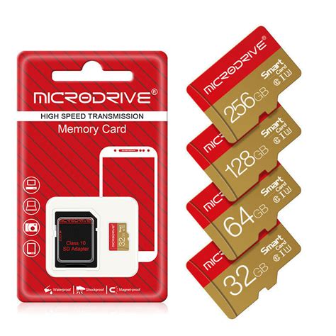 Microdrive class10 high speed tf memory card 32gb 64gb 128gb 256gb ...