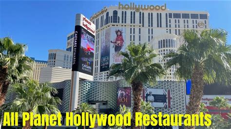 Planet Hollywood and Miracle Mile Shops - All Restaurants - YouTube