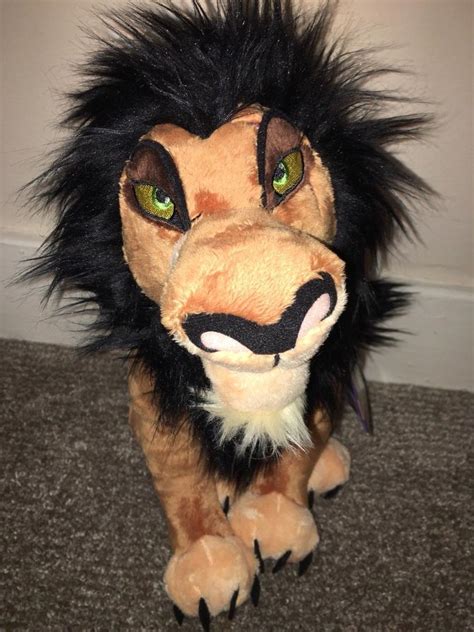 Disney Store The Lion King Scar Plush 14" NWT Sold Out Rare | #1936297453