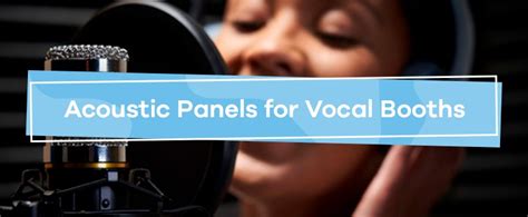 Acoustic Panels for Vocal Booths | Soundproof Cow