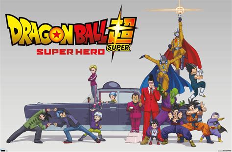 DRAGON BALL SUPER: SUPER HERO Movie Poster 15x21 2022 Tetsuro Kodama ...