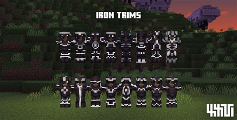 XXVI's Shiny Armor Trims Screenshots - Resource Packs - Minecraft