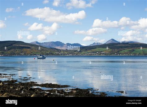 Lamlash Bay on the Isle of Arran, Scotland Stock Photo - Alamy