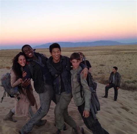 Kaya's insta - Behind the scenes - The Maze Runner Photo (38585436 ...