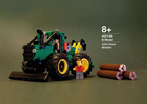 LEGO MOC 42136 - John Deere Skidder by Casual.lego.enjoyer ...