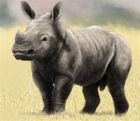 Baby Rhino by Petey-chan on DeviantArt