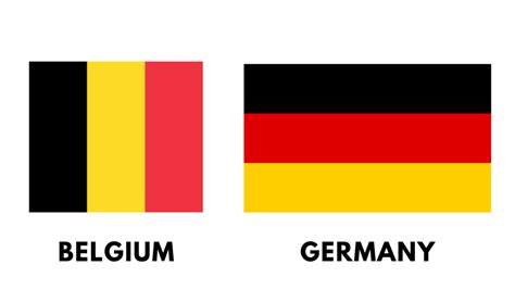 Belgian Flag vs German Flag: A Comparison of Colors and Symbols - Been ...