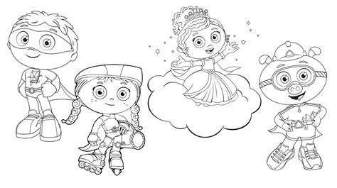 Super Why Coloring Pages - Best Coloring Pages For Kids