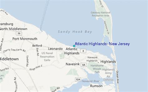 Atlantic Highlands, New Jersey Tide Station Location Guide