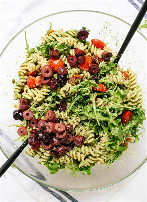 Pesto Pasta Salad Recipe — Dishmaps