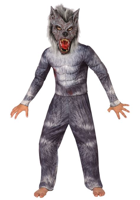 Fancy Dress Kids & Toddlers Boys Werewolf Outfit for Halloween Fancy ...