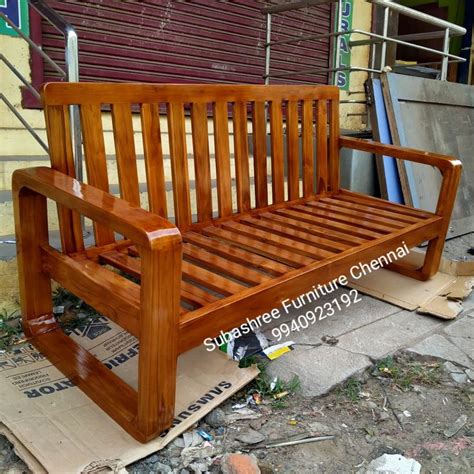 Teak Wood Sofa Set - Subashree Furniture