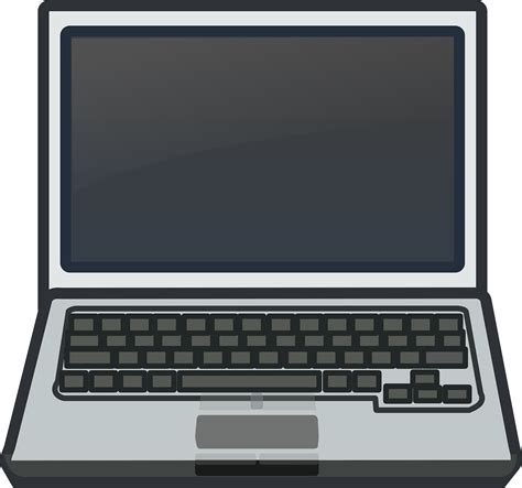 Laptop free to use clip art - Clipartix