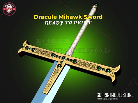 Yoru Dracule Mihawk Sword One Piece Live Action - 3D Print Model | 3D ...