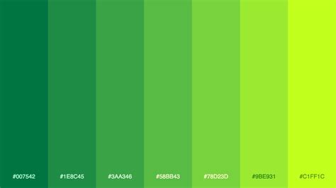 Palitra on Twitter | Green palette, Neon colour palette, Green colour ...