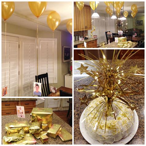 Golden Birthday Party Ideas