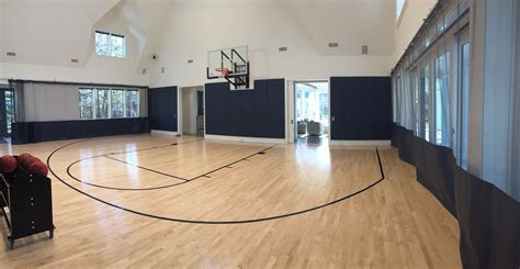 Home Basketball Court | Backyard Basketball Court | Home Gym Flooring ...