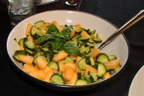 Raising Future Foodies: Cucumber Melon Salad