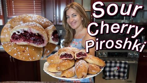 How to Make Ukrainian Sour Cherry Piroshki (Piroshki s vishnei) - YouTube