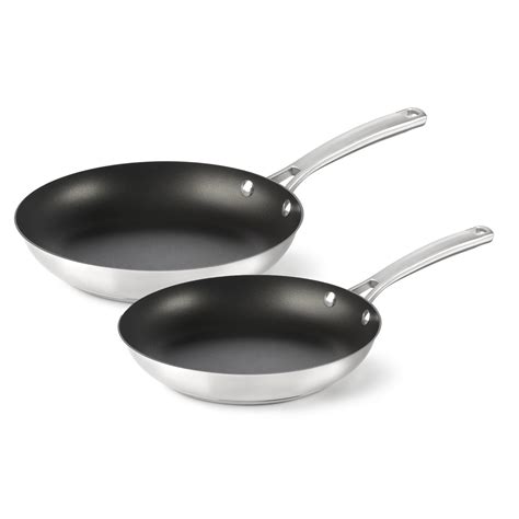 Calphalon Classic 8-Inch and 10-Inch Stainless Steel Nonstick 2-Piece ...