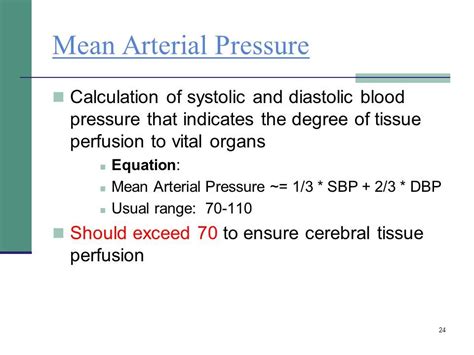 Mean Arterial Pressure Formula - DerrickkruwMullins