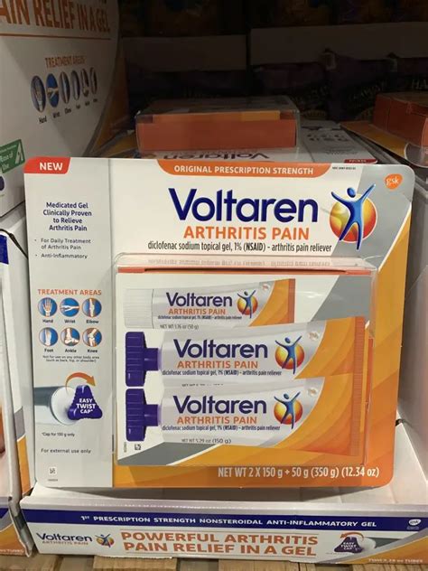 Costco Voltaren Gel, Arthritis Pain 1% Gel - Costco Fan