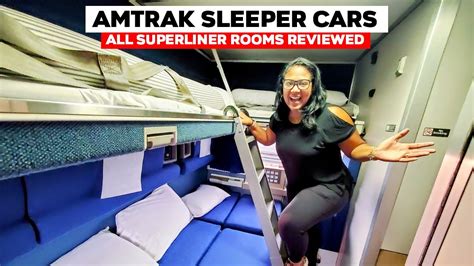 Amtrak Sleeper Car Room Tour | Superliner Roomette, Bedroom, Family ...