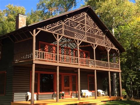 Historic Lady Tree Lodge on Upper Saranac Lake | 5 Bedroom meticulously ...